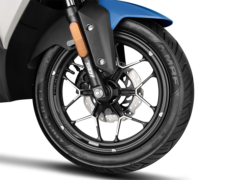 14" Large Wheels & Wider Tyres