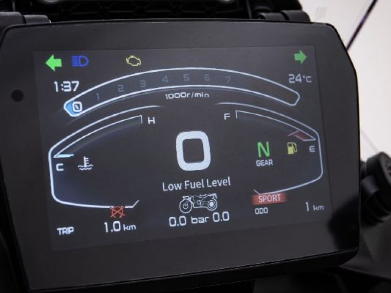 7" TFT Full Colour Display