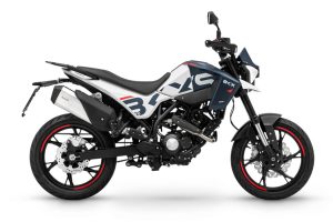 Benelli BKX 125 S Gres white/Avio blue