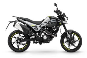 Benelli BKX 125 S Pastel grey/Carbon black