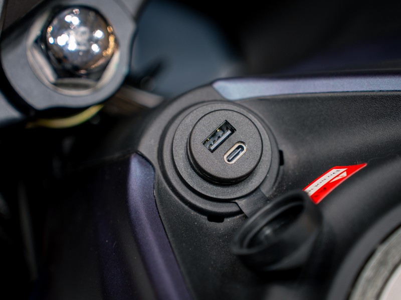 DUAL USB CHARGING PORTS
