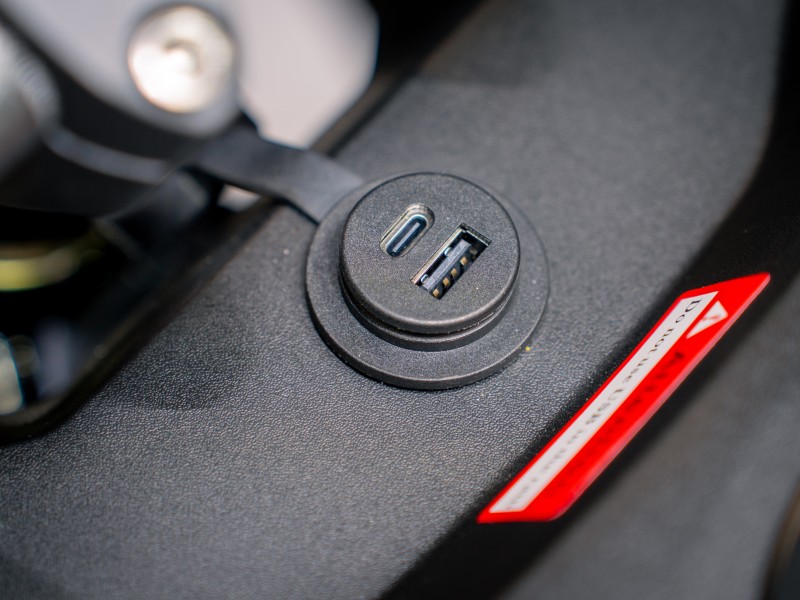 DUAL USB CHARGING PORTS