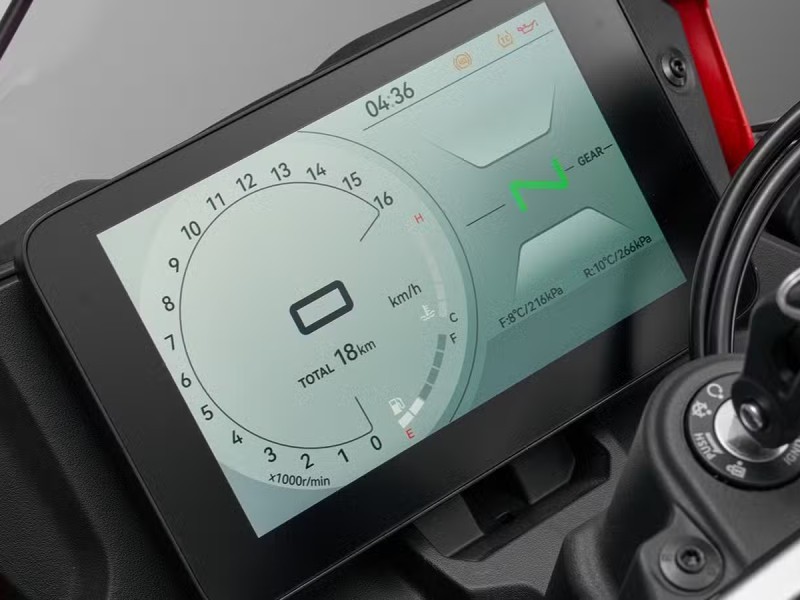 FULL COLOUR 5" TFT DASHBOARD