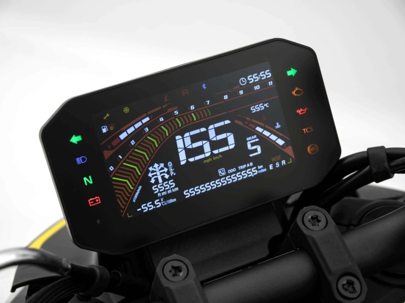 FULL COLOUR LCD DASHBOARD