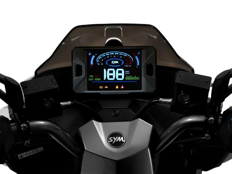 Full Colour LCD dashboard