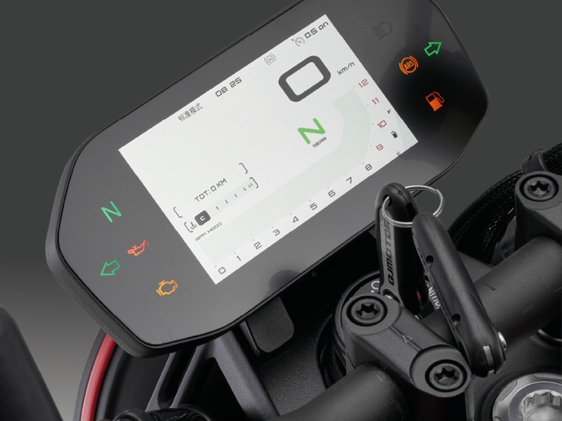 FULL COLOUR TFT DASHBOARD