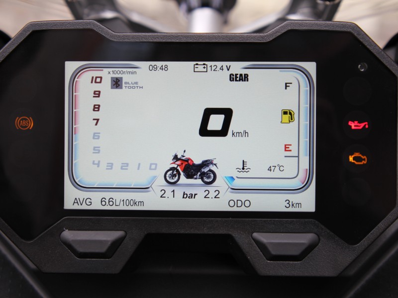 Instrument of TFT screen