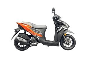 QJMotor LTS 50 S Black/Orange