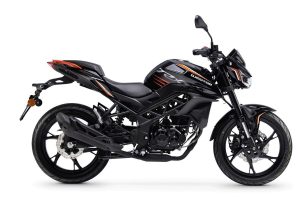QJMotor TRX 125 Black Honey Mink
