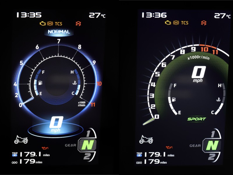 SWITCHABLE RIDING MODES