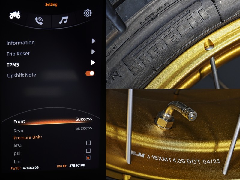 TPMS TYRE PRESSURE MONITORING