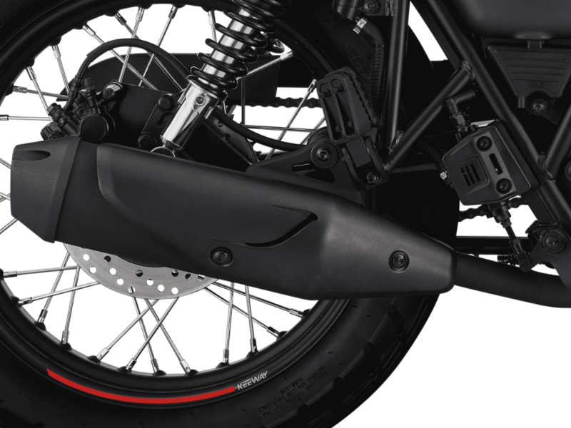 UPSWEPT EXHAUST